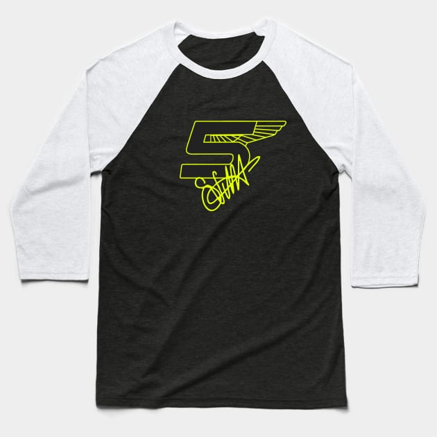 Sebastian Vettel 2021 Baseball T-Shirt by FinnickArrow